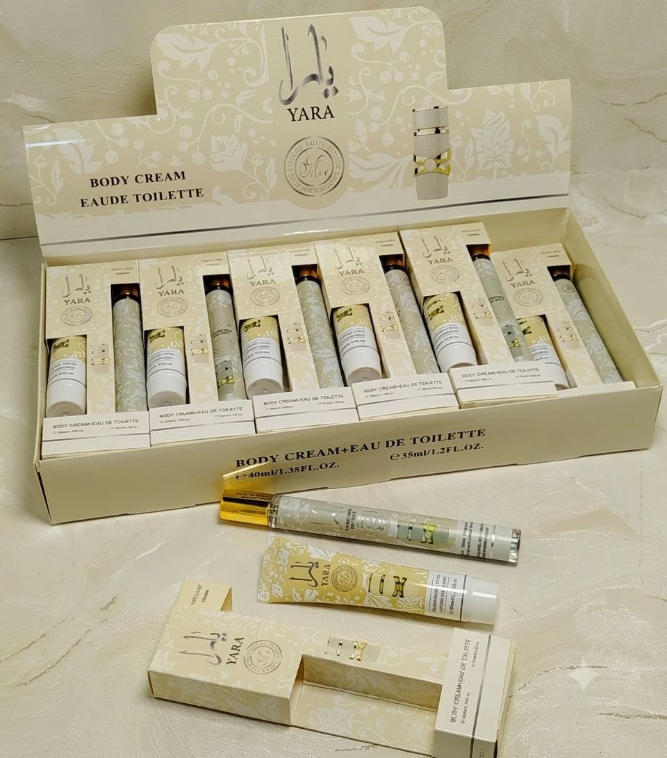 عطر ومزيل تعرق يارا باللون الأبيض 🌱
