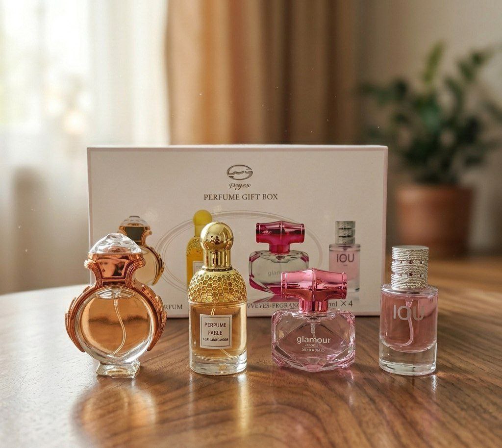 عطر بتصميم مميز وروائح مختلفة في بكج واحد ✨
